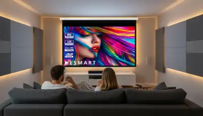 Akustikleinwand: Unsichtbarer Klang