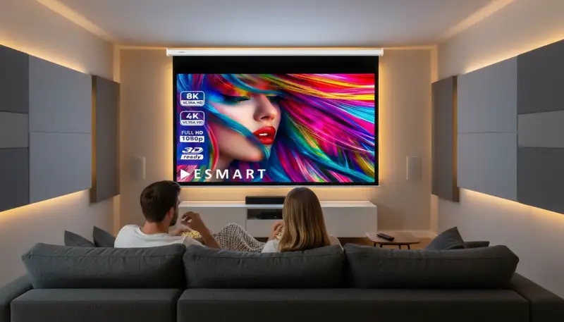 Akustikleinwand: Unsichtbarer Klang