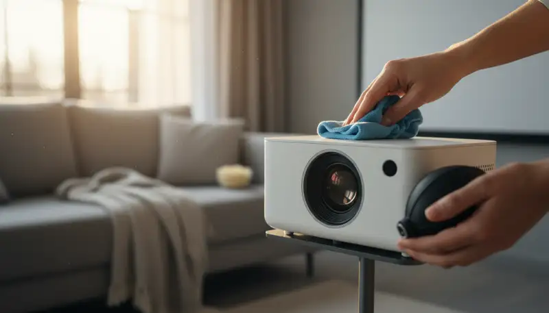 Beamer Objektiv reinigen: Der klare Durchblick