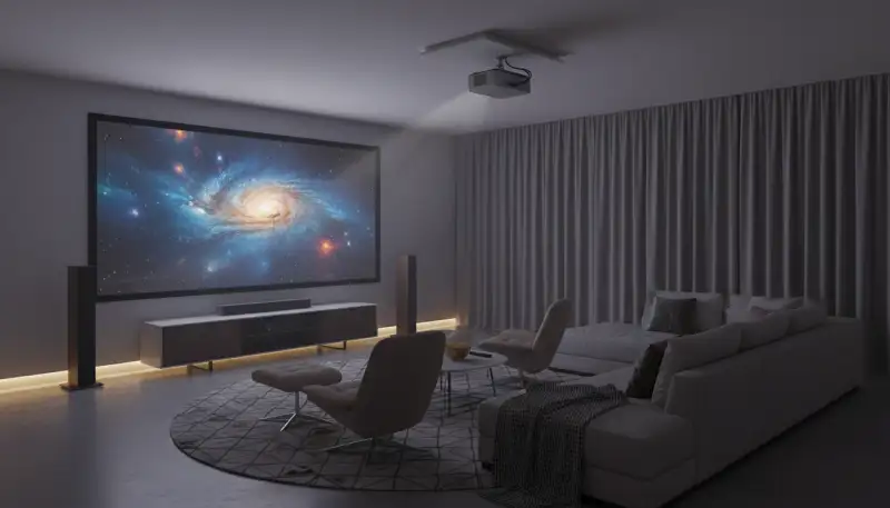 Faszination 3D Beamer Heimkino