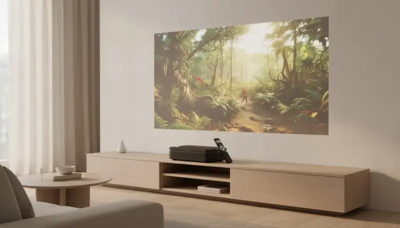 Kurzdistanz Beamer: Großes Bild auf engstem Raum