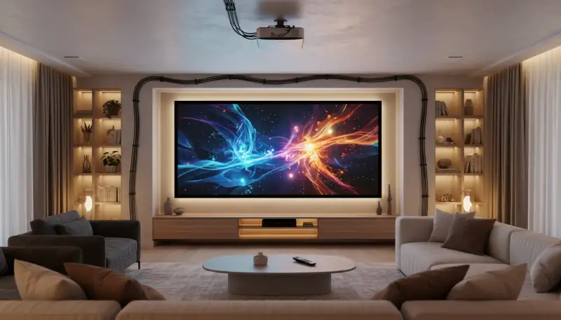 Motorleinwand: Perfekte Installation und Pflege