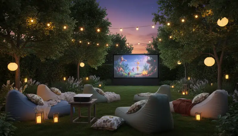 Outdoor-Leinwand: Dein Kino im Grünen