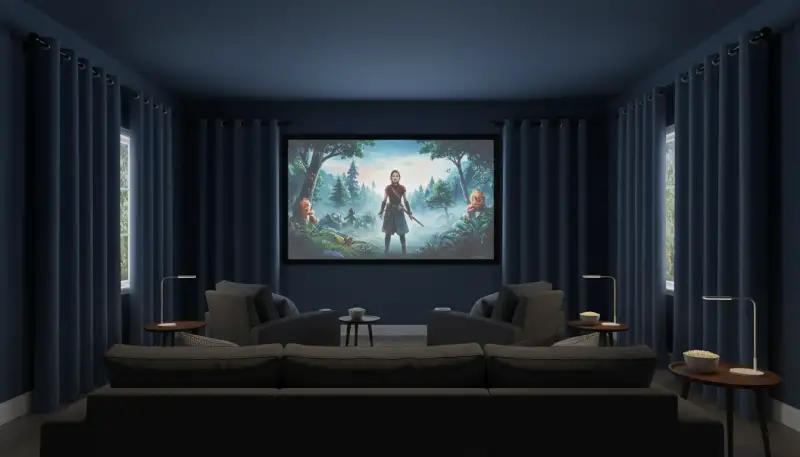 Perfekte Raumverdunklung für Heimkino-Genuss