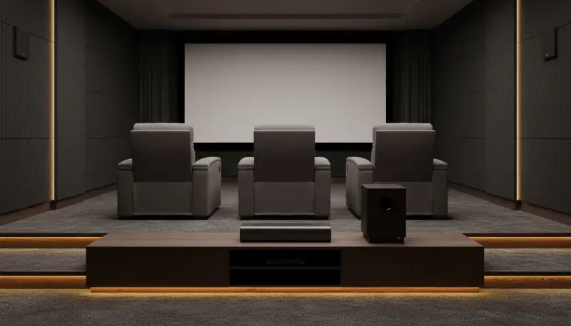 Perfektes Heimkino Podest planen und bauen