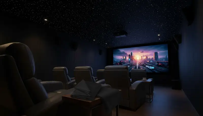 Sternenhimmel im Heimkino erschaffen