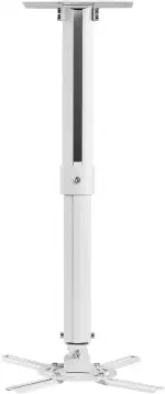 suptek Projektor-Deckenhalterung – Universelle Projektor-Wandhalterung mit 21–54 cm Verlängerungsstange bis zu 13,6 kg Tragfähigkeit PR05W