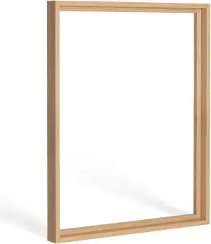 Bildershop-24 Schattenfugenrahmen mit Schattenfuge Lemgo Rahmen für Keilrahmenbi