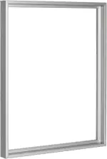 Bildershop-24 Schattenfugenrahmen LEMGO für Keilrahmen und Leinwände Maßanfertigung Konfigurator Anpassbar Bilderrahmen Rahmen nach Maß Leinwandbilder