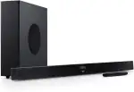 Teufel CINEBAR 11 Mk4-2.1 Dolby Atmos Soundbar mit kabellosem Platzsparender Subwoofer, Bluetooth, HDMI 3D ARC CEC, 4K Pass Through, Touch Panel - schwarz