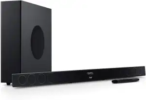 Teufel CINEBAR 11 Mk4-2.1 Dolby Atmos Soundbar mit kabellosem Platzsparender Sub
