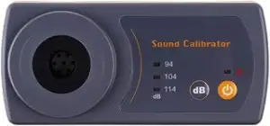 Datenprotokollierungs-Schallpegel-Kalibrator-Messgerät mit Hintergrundbeleuchtun