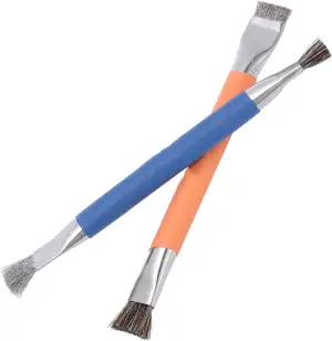 FTVOGUE 2pcs Platinenbürste Multi Angle Motherboard Reinigungsbürste für Elektronenkomponenten