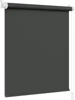 Victoria M. Klemmfix Verdunkelungsrollo ohne Bohren Rollo Seitenzugrollo Verdunkelung für Fenster und Türen, 65 x 230 cm, Schwarz