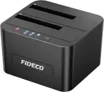 FIDECO HDD Docking Station, Dockingstation für Festplatten, USB 3.0 für 2,5 und 3,5 Zoll SATA HDD...
