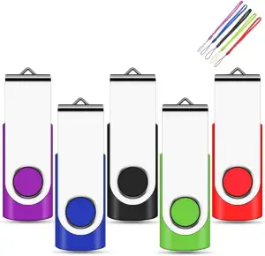 32GB USB Stick 5 stück Mehrfarbig USB 2.0 Speicherstick USB Sticks Data Datenspe