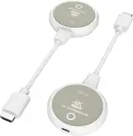 j5create ScreenCast 4K Wireless HDMI Transmitter und Receiver, unterstützt 4K Auflösung und HDCP, kein WiFi erforderlich 30M/100FT Wireless HDMI Extender für TV Streaming, Meeting Streaming (JVAW75)