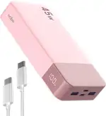 NOBIS Power Bank, Powerbank 20000mAh, 45W Externe Handyakkus Schnellladen, Externer Akku mit C zu...
