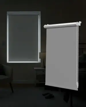 Victoria M. Tenebra Thermorollo Klemmfix Rollo, Verdunkelungsrollo, Hitzeschutz,