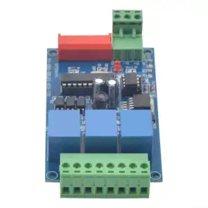 3-K 5A gesteuertes Relaisschalter-Set für DMX512 Dimmer mit einstellbarer DIP-Ad