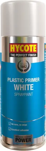Hycote White Plastic Primer , 400ml