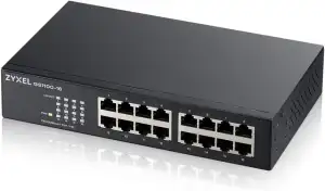 Zyxel 16 Port Netzwerk Switch | Unmanaged Gigabit Ethernet Splitter | 16x GbE Po