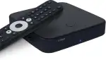 STRONG - Streaming Box Android TV 4K UHD - SRT 423 - Chromecast Built-in - DVB-T2 & Kabelreceiver - Sprachsteuerung - Dolby Vision Atmos - Google Play, Netflix, Prime Video, Disney+ - schwarz