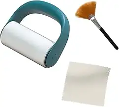 Bildschirm Reinigungsset, inkl. Fusselrolle, Bürste und Mikrofasertuch, Reinigun