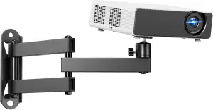 PUTORSEN Universal Beamer Wandhalterung, Falbar & 360° Drehbar, Projektor Wandha