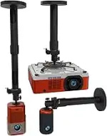 Universal-Projektorhalterung – verstellbare Decken- oder ausziehbare Wandhalterung für Mini-Projekto