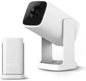 WANBO Cube 1 Mini Smart Beamer Android TV/Netflix/360° Drehbar, Linsenschutz, 20