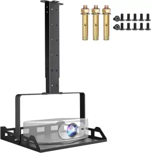 Salange Beamer Halterung Deckenhalterung, Höhenverstellbar Projector Halterung D
