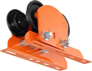 Elektrischer manueller Flaschenzug – blaue Struktur, Hebebühne, Riemenscheibensy