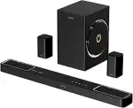 ULTIMEA 5.1.2 Soundbar mit Dolby Atmos, Surround Sound System für TV mit 2 Surround-Lautsprechern...