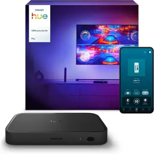 Philips Hue Play HDMI-Sync Box 8K - Entertainment Box synchronisiert bis zu 10 H