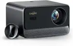 Beamer 4K [Kompatibel mit Netflix & Live-TV | Autofokus | HDMI eARC & CEC] 1080P 1300 ANSI Lisowod Mini Beamer WiFi 6, Bluetooth, Dolby Audio, Heimkino & Outdoor Projektor