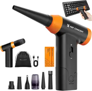 K&F CONCEPT BS200 2 in 1 Elektrische Staubgebläse & Staubsauger - 150000 U/min, 