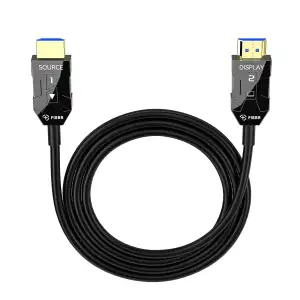 FIBBR 8K HDMI 2.1 Glasfaserkabel 3M, 48Gbps Ultra High Speed HDMI Kabel/AOC Akti