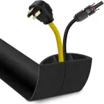 Kabelkanal Boden Kabelbrücke Boden kabelkanal flach für Netzkabel, Leicht zu Schneiden für Haus, Büro, Schule, Konzerte