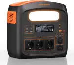 Tragbare Powerstation 1800W (3600W Spitzenleistung), 1102,5Wh LiMnFePO4 Akku, Schnellladung in 65...