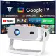[Wielio 2026 Upgrade Google TV Beamer] Natives 1080P, 4K-Unterstützung, 25000 Lumens,elektrischer...