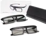 AWOL VISION DLP Link 3D-Brille, wiederaufladbare aktive Shutterbrille, kompatibel mit AWOL VISION LTV-2500, LTV-3500, Vanish TV und Anderen DLP-Link 3D Projektoren (2er-Pack)