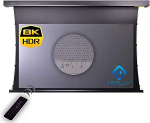 Tension Motor Leinwand ALR Hochkontrast Grau Tuch: HiViGrey Cinema 5D MP/HDR Aku