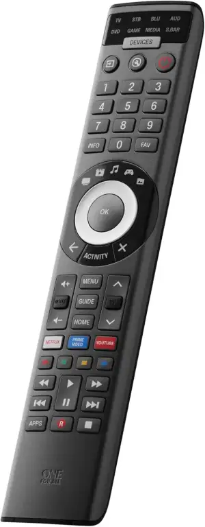 One For All Smart Control Pro 8 Universalfernbedienung – Kompatibel mit TV, Set-