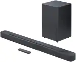 JBL Bar 2.1 Deep Bass MK2 – 2.1-Kanal-Soundbar mit kabellosem Subwoofer für Heimkino Sound-System...
