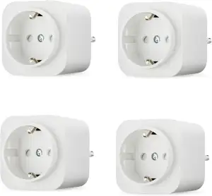Amazon Basics Smart WLAN-Steckdose Wi-Fi für EU-Steckdose, für den Innenbereich,