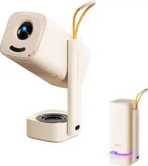 Mini Beamer【Dolby Audio & Turbo Sonic Bass】Yaber T1 Pro Smart Beamer Full HD 108