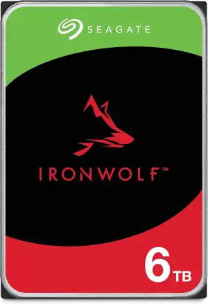 Seagate IronWolf 6TB, NAS Interne Festplatte HDD, 3.5 Zoll, 5400 U/Min, 256 MB C