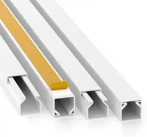 CILSON WDK1212SW Art.-Nr. 6700010.1.10 Kabelkanal 10 m, 12 x 12 x 1000 mm / 10x 