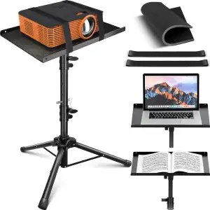 CAHAYA Beamer Ständer Projektor Halterung Multifunktionaler Bodenständer für Lap